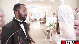 Petite bride group fucked before wedding