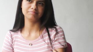 a Bombshell and sensual interview- porn inside spanish