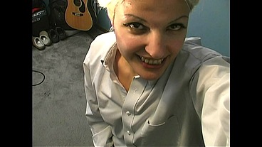 Bella MILF with Perky Tits Shoots Selfies Striptease Masturbation