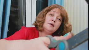Evil stepmother spanked you