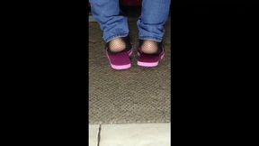 Ms Neecy's Pink Slides N Fishnets