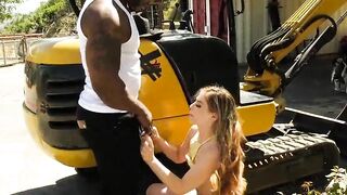 bbcs daddy Unwind inside eighteen stepdaughters Nat Turnher vagina outside