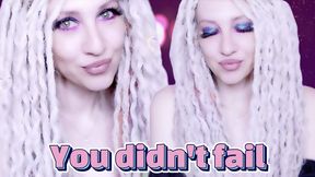 You didn’t fail : Princess Lucky positively dominates your mindset into kinky happiness