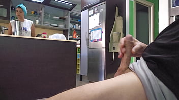 Big Cock&#x1F346; Out In Kitchen Lust