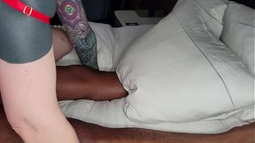Twerking Elle gets double stuffed by massive blacks