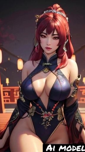 Memorable moment from &quot;Beautiful Asian girl dancing&quot;