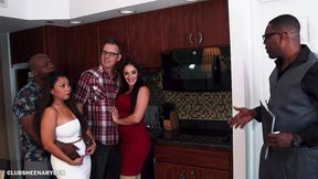 timeshare couple swap foursome
