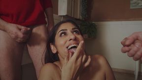 indian girl fucked by 2 guys.