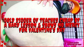 Heartless Gold Digger GF Teaches Cheap BF A Hard Lesson & Shows No Mercy On Valentine's Day 720x480 mp4