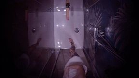 The plumber has secretly installed a camera in the shower