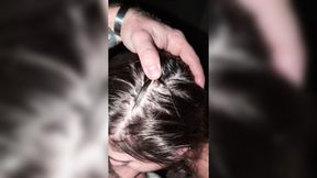 Massive uncut cock&#x1F32D; gags her sloppy mouth in 1080p gloryhole fantasy