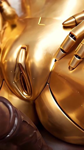 Memorable moment from &quot;Golden Goddess Sex Robot Fucked By A BBC POV AI Porn&quot;