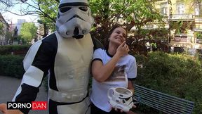 massive tits star wars addict jennifer mendez epic anal & squirting threesome - porno dan 4k