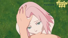 POV Sakura Giving Sasuke a Blowjob Hentai Naruto