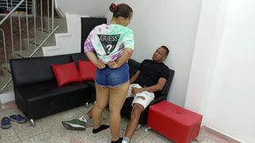 My Horny Stepdaughter Seduces Me While Taking off Her Clothes