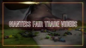 Glitter City – Giantess Destroys Cities Beneath Her Soles