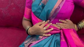 Swetha Tamil Item 9"inch Skin Dildo Vibrator Orgasam Pussy