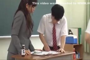 Desperate J-Prof&#039;s Bladder Burst Bungs Her Tight Asshole