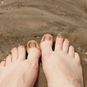 Toes in the Sand