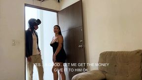 Milan Rodriguez sucks 'tit tips' off Daniela Gomez' cock&#x1F32D;, their cocks merge in chaos