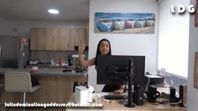 Janet Biting Back Of Hands Of Cheater Slave