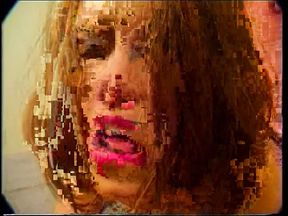 Pretty brunette babe with pink lips and gaunt figure enjoys being taken to brown town