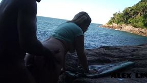 depois do trabalho a safada - melissa alecxander - me chama para me dar o cu na praia