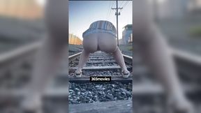 Peeing Compilation: Milf Urinates Liberally Outdoors, Non-Stop
