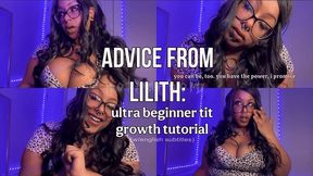 Advice From Lilith: Beginner Girls Guide to a Bigger Bust