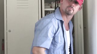 Pervy Janitor Jesse Zeppelins Dirty secret Filling Hot Guys Mouths with Warm Delight