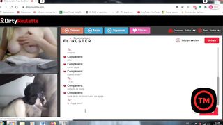 Calentando al personal en dirtyroulette 3x1 en corridas 100% real.