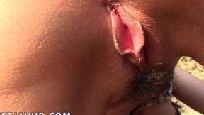 JAVHD - Megumi Haruka pleasures with oral&#x1F61C; on the beach, baring all for you