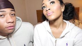 Slutty Ebony Couple and Petite Latina First Timers Get Dirty with Dusse
