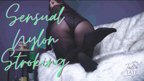 Sensual Nylon Stroking
