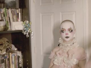 Hawt Small Clown Angel Gets Screwed with a Bottle for Step Son's Birthday - Clowning Around