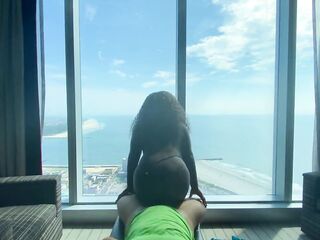 Lonely mother I'd like to fuck gets drilled in Hotel Room by BWC