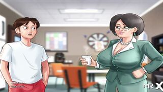 SummertimeSaga - Having Sex Into The Library E1 # 14