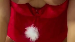 Queen's XXX Contest: Christmassy Gifts - Anal&#x1F44C; & Pussy&#x270C; LED Fun