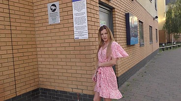 British Housewife Isabella Rose found BBC at Hotel Car Park