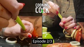 cbt. extreme dick and urethral torment in the kitchen! cooking cock 2. episode 2/3. full.