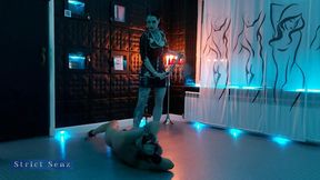 Miss Alessa Milano Tough Whip Session Post-Hanging