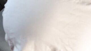Stepson Fucks Stepmom while She Talks to Hubby on the Phone - Russian Amateur with Dialogue