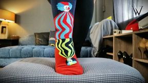 April Fools' Humiliation – Clown Socks Worship