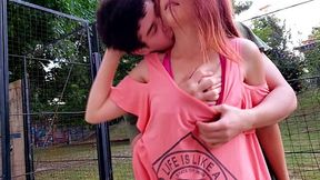 Cute redhead teen wants to be fucked by her classmate