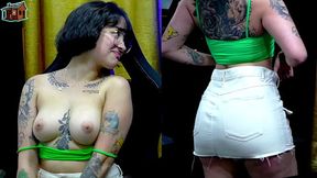 What would you do when Martina Oliveira goes wild and naked in your space? - XXX Podcast P?pum in Studio!