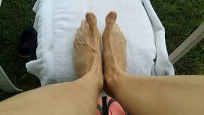 Long Toe Foot Tops