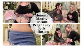 HD Ziva Fey - Mommy Magic - Instant Pregnancy Belly Inflation