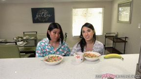 My Sneaky Scissoring Step-Daughters - WMV 4K