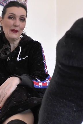 Pamper Your Owner - Black Socks After Exercise, POV, JOI, Lady Victoria Valente