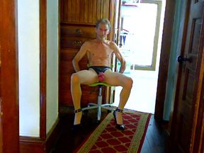 ROBERT RICHARD MILGATE EXPOSED IN PANTYHOSE AND A PINK PENIS SHEATH